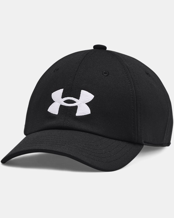 Boys' UA Blitzing Adjustable Hat in Black image number 0